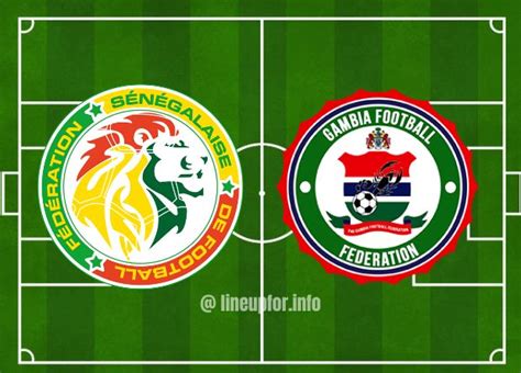 Starting Lineup for Senegal vs Gambia and Live Score 15/01/2024 ...