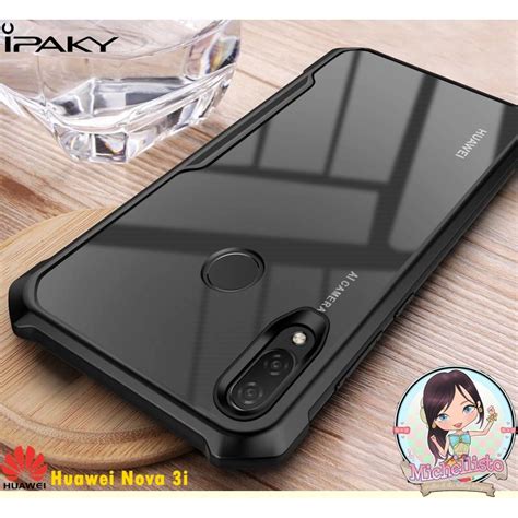 Jual Case Huawei Nova I Bumper Shield Armor Bumper Transparent Clear