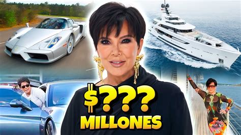 As Es La Vida Lujosa De Kris Jenner Coches Mansiones Yates