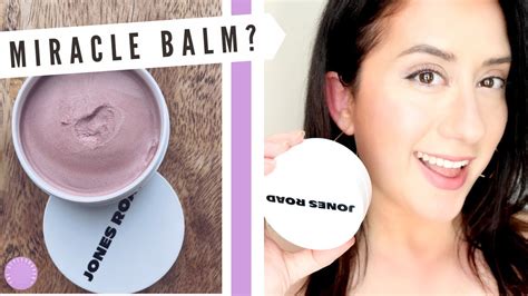 It S Here My Review Of The Jones Road Miracle Balm Demo Swatch Wear Test Youtube