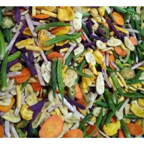 Kerepek Buah Campuran Dan Sayur Kering Mixed Dried Fruit Vegetables