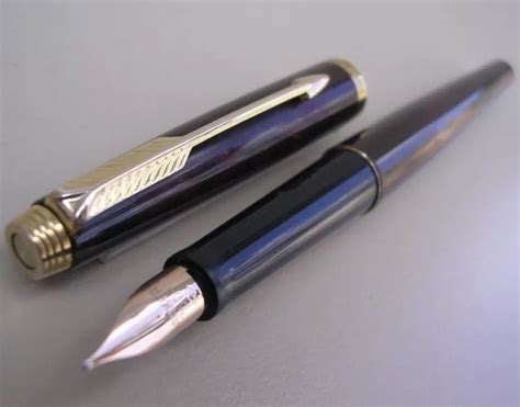 STYLO PARKER PLUME Or 18K Ancien De Collection Vers 1960 EUR 145 00