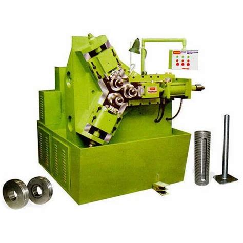 Automatic Hardev Three Roll Type Hydraulic Thread Rolling Machine At