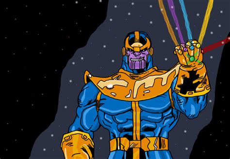 Thanos The Mad Titan By Omega Knight01 On Deviantart