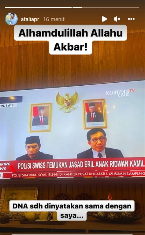 Breaking Jenazah Eril Putra Ridwan Kamil Akhirnya Ditemukan