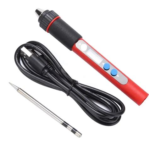 Set Digital Usb Soldering Iron Pen Mini Portable Usb Digital Display