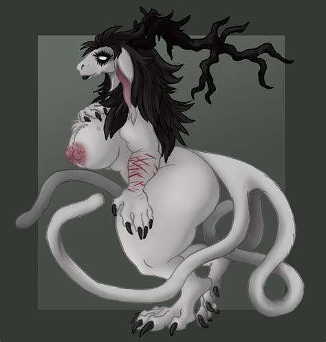 Rule 34 Alien Anthro Antlers Ass Big Ass Big Butt Black Antlers Black Claws Black Hair Black