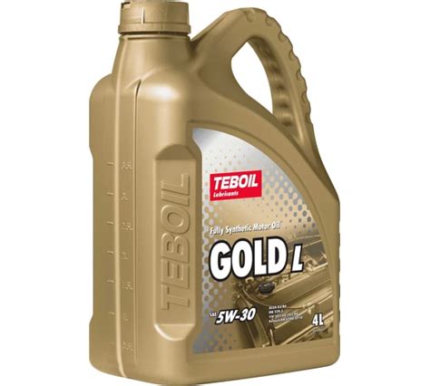 Моторное масло TEBOIL Gold L 5w-30, 4 л 3453935 - выгодная цена, отзывы ...