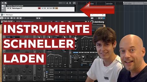 Instrumente Schneller Laden In Cubase Youtube