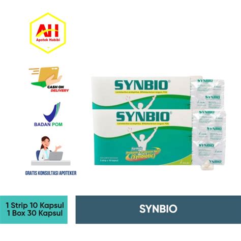 Jual Synbio Sinbio Syn Sin Bio Box Strip Kapsul Kalbe Obat