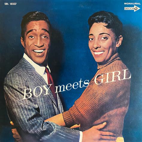 Sammy Davis Jr And Carmen McRae Boy Meets Girl Vinyl LP Album