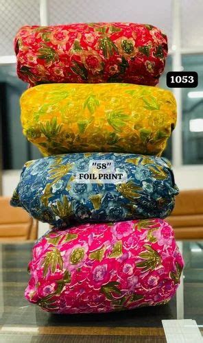 Rayon Fabric Supplier In Hisar At Rs 78 Meter Rayon Fabrics In