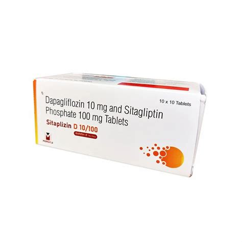 Dapagliflozin 10 Mg And Sitagliptin 100 Mg Tablets At 3000 Box ANTI