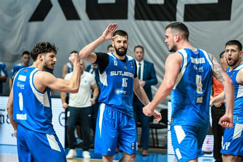 Estrela Vermelha X Sutjeska Nikšić - Košarkaški klub Sutjeska Nikšić - Sutjeska Nikšić