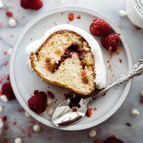 White Chocolate Raspberry Cake Nothing Bundt Cake Copycat Oh So