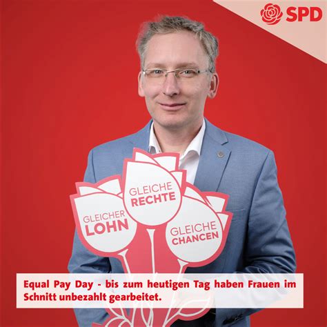 Gleicher Lohn für gleiche Arbeit muss selbstverständlich sein Mathias