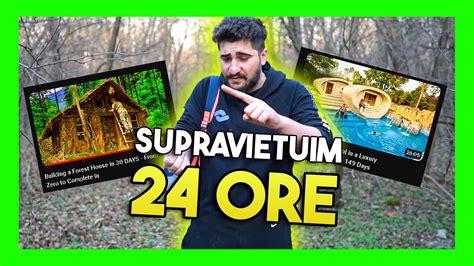 Am Incercat Sa Supravietuim Ore In Padure Cu Robynet Youtube