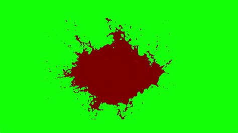 Blood Green Screen Effect Chroma Key YouTube