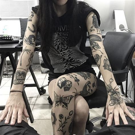 CORPOMOD Mulher Toda Tatuada Meninas Tatuagem Meninas Tatuadas