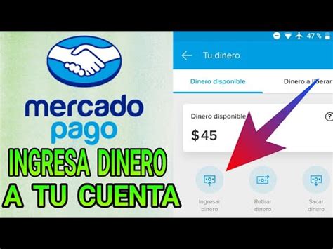 Como Ingresar Dinero En Nuestra Cuenta En Mercado Pago Youtube