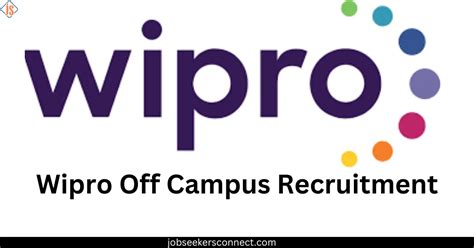 Wipro Recruitment 2024 Drive For Freshers Wipro Careers Page Link