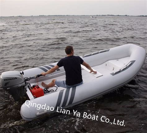 Liya Persons Fiberglass Dinghy Inflatable Rescue Boat Ce Approved