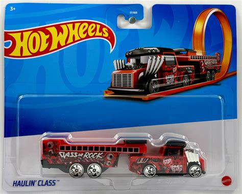 Hot Wheels 2023 - Haulers - Haulin' Class - Red / Class of Rock – KMJ ...