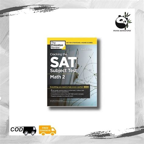 Jual Cracking The Sat Subject Test Math 2 Edisi 2 English Shopee