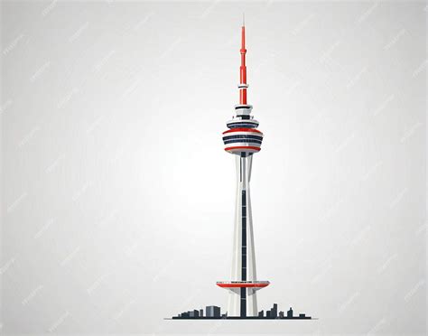 Premium Photo The Cn Tower In Toronto Canada