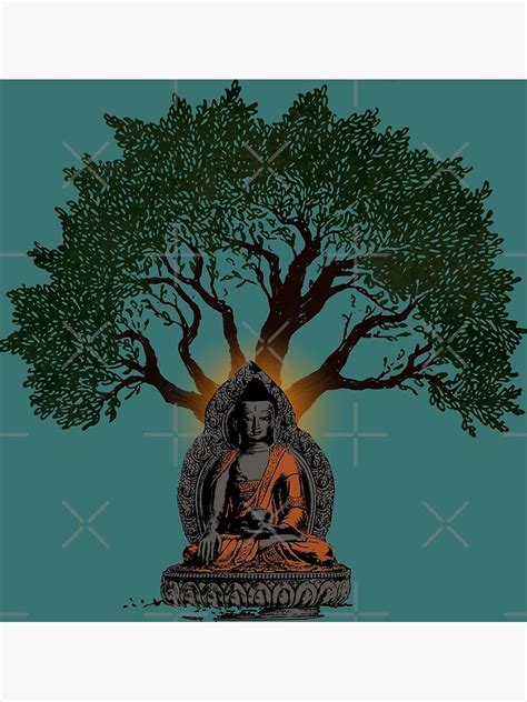 "Buddha under Bodhi Tree" Poster for Sale by ramanandr | Redbubble