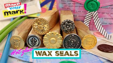 Hot Glue Wax Seals Youtube