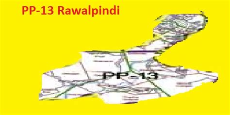 PP 13 Rawalpindi Area Map Candidates And Result