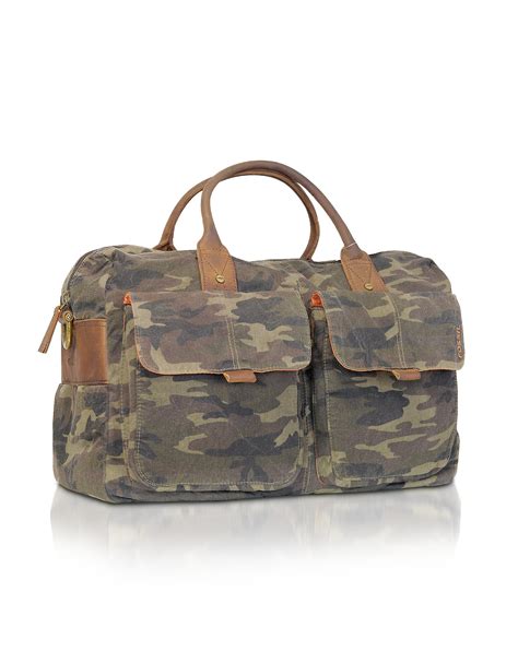 Men S Fossil Duffle Bags IUCN Water