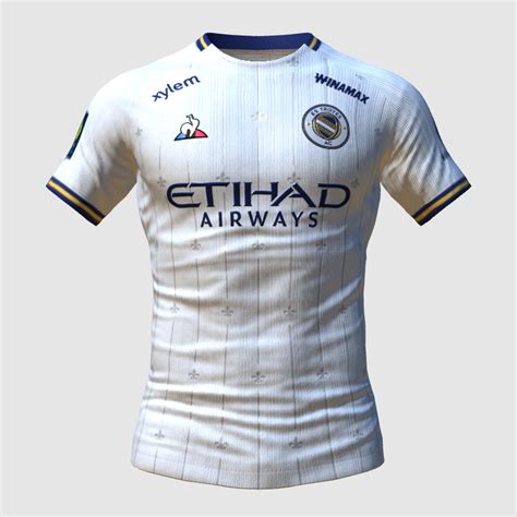 Le Coq Sportif X Troyes Away Kit FIFA 23 Kit Creator Showcase