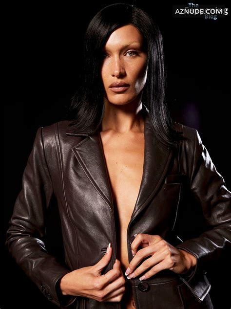 Bella Hadid Sexy Flashes Her Hot Tits And Legs In A Photoshoot For The