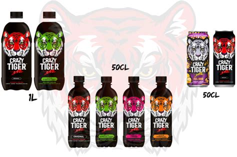 Découvrez Les Boissons énergisantes Crazy Tiger Faites Le Plein D