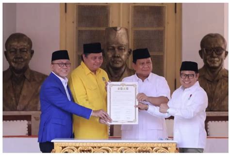 RESMI Golkar PAN Dan PKB Dukung Prabowo Subianto Capres 2024 Info