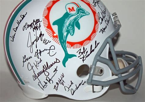 Lot Detail 1972 Miami Dolphins Perfect Season Team Sized Full Sized