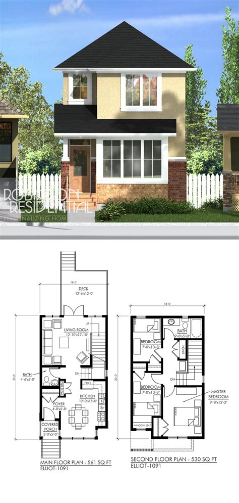 Small House 2 Floor Plans - floorplans.click