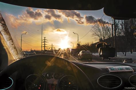 Вид из окна машины - 26 фото