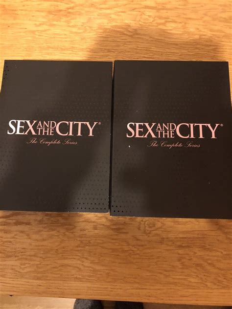 Sex And The City Series Complete Box Set Dvd Shoe Box