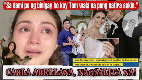 Buong Detalye Carla Abellana Nagsalita Na Sa Issue Ng Hiwalayan Nila