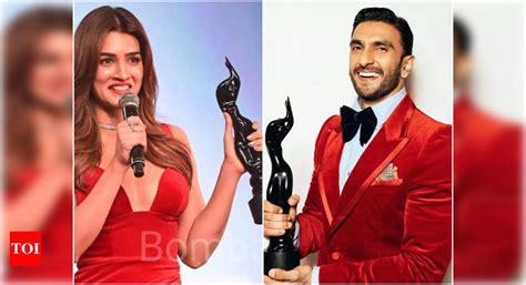 Th Wolf News Filmfare Awards Ranveer Singh And Kriti Sanon