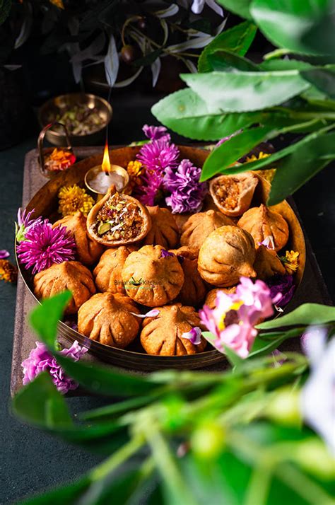 Fried Modak Binjal S Veg Kitchen