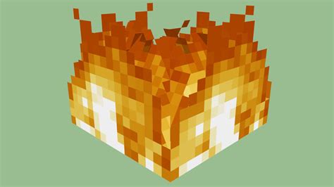 Minecraft Fire By Zapperier 3d Warehouse