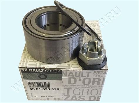 Подшипник задней ступицы Duster 4х4 Renault оригинал 402109533R (шт)