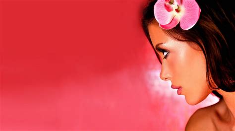 HD Wallpapers Wallpaper Babe With PinK Flower