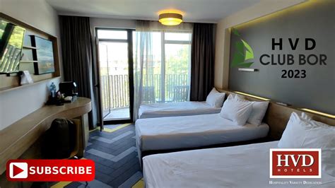 Hvd Club Bor Sunny Beach Bulgaria Room Tour Turul Camerei 2023 Hvdhotels Hvdclubbor