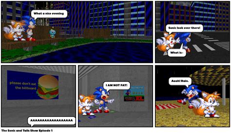 The Sonic And Tails Show Episode 1 Comic Studio