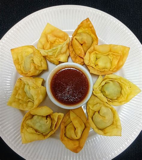 Fried Wonton Best Homemade Wontons Recipe Rasa Malaysia Artofit